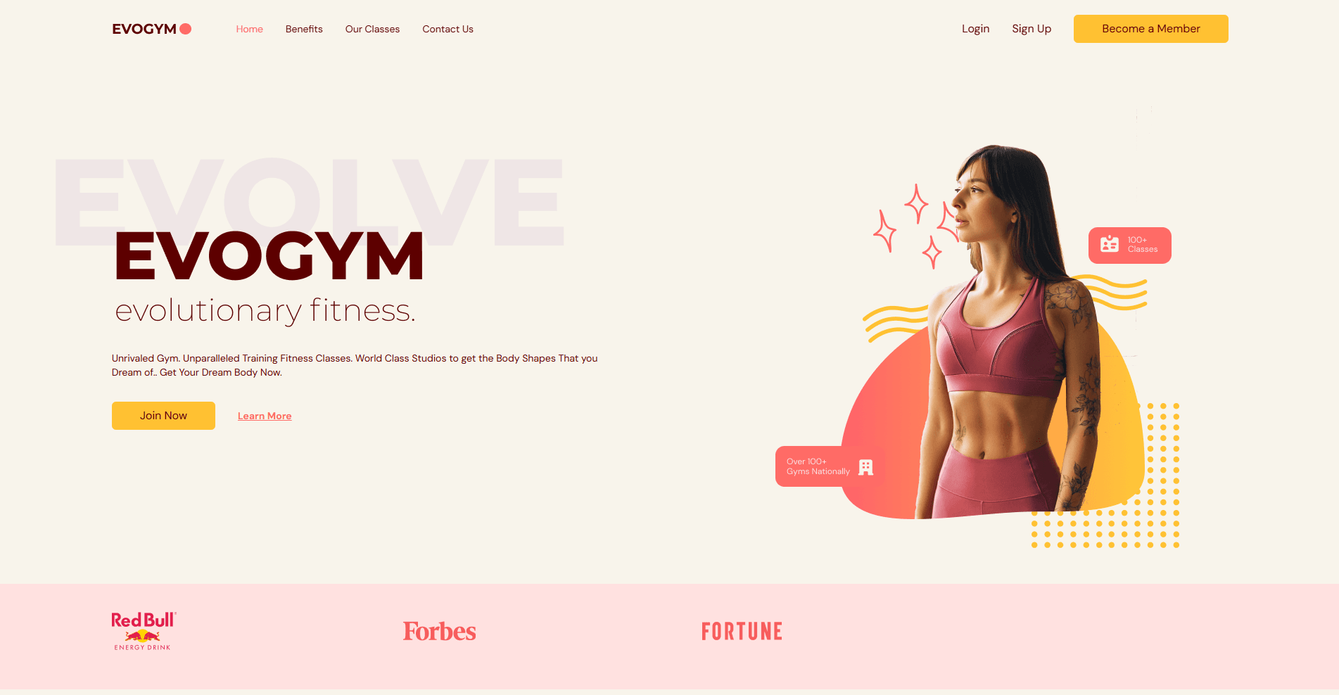 Evogym Application